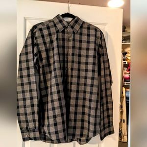 Bugatchi Paisley checkered Shirt